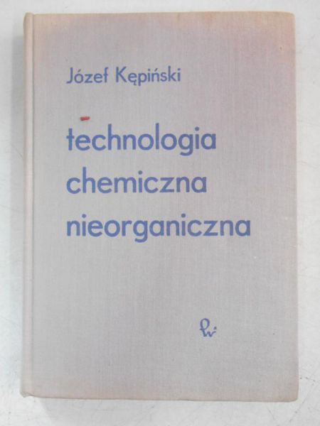 Technologia chemiczna nieorganiczna
