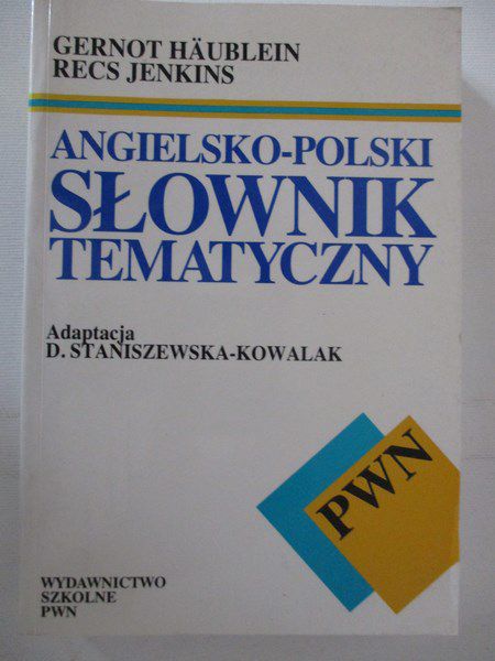Jenkins Recs,   - Angielsko-polski słownik tematyczny