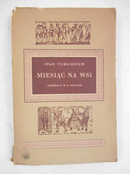 Miesiąc na wsi. Komedia w 5 aktach