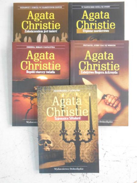 Christie Agata  - 5 książek