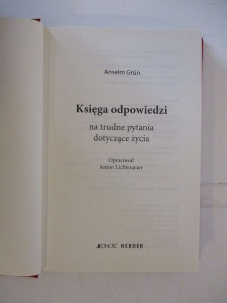 Księga odpowiedzi na trudne pytania