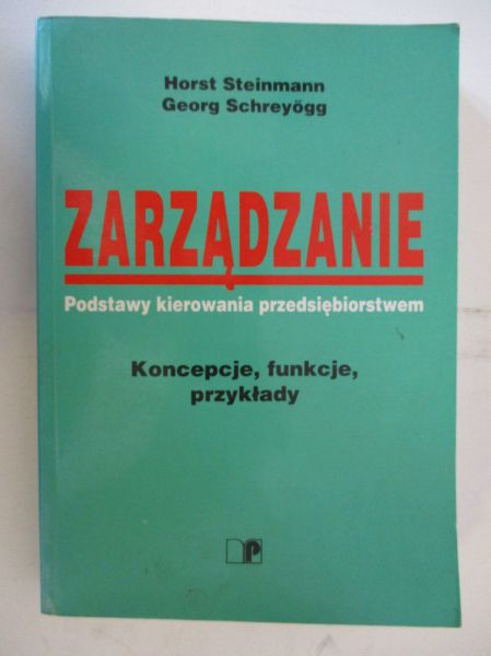 Steinmann Horst - Zarządzanie