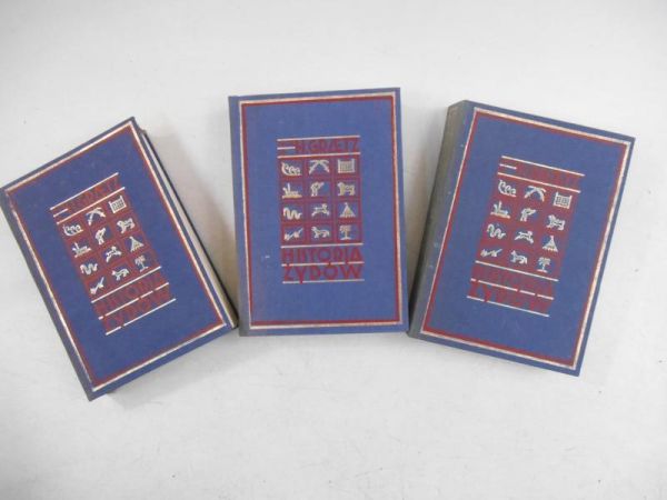 Historja Żydów, tom I-IX, reprint z 1929 r.