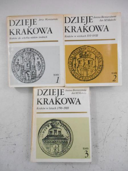 Dzieje Krakowa, Tom I-III