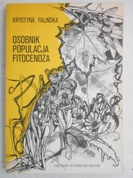 Osobnik. Populacja. Fitocenoza