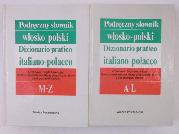Podręczny słownik włosko-polski, Tom II