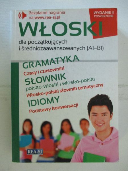 Włoski dla początkujących i średniozaawansowanych (A1-B1)