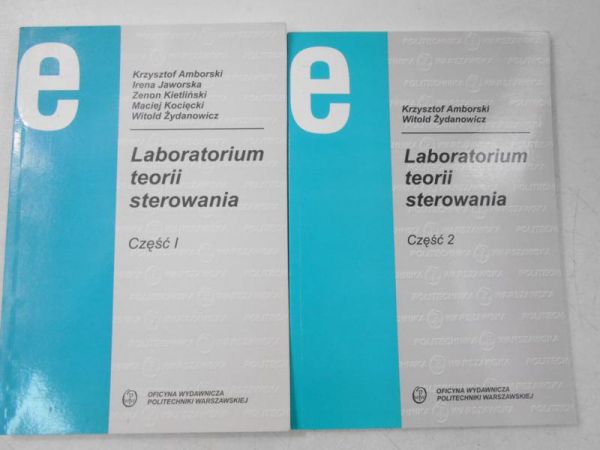 Laboratorium teorii sterowania, cz. I-II