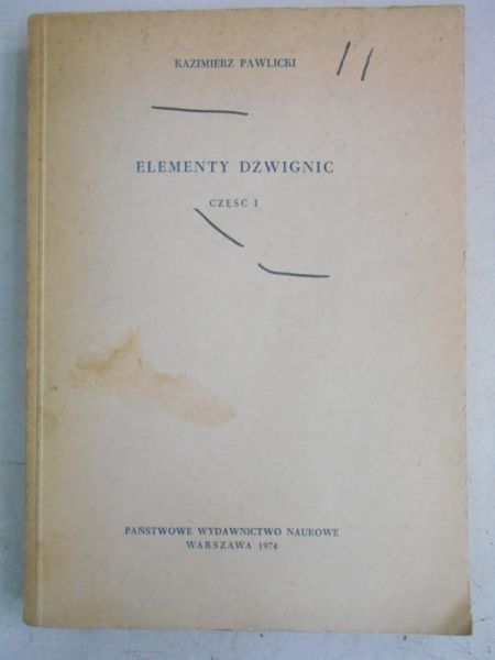 Pawlicki Kazimierz - Element dźwignic