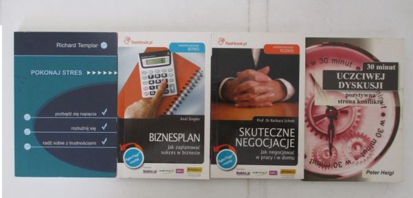 Sukces w biznesie, 4 książki