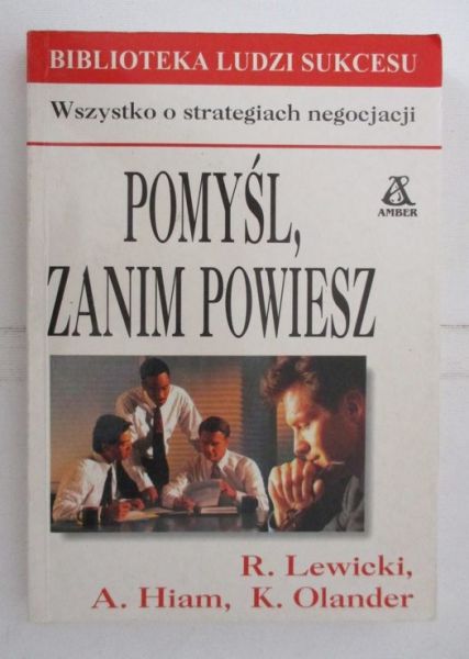 Lewicki R. - Pomyśl, zanim powiesz