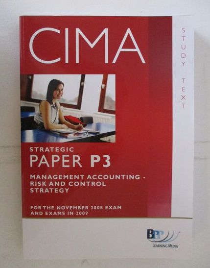 CIMA strategic Paper P3, Management accounting - risk and control strategy