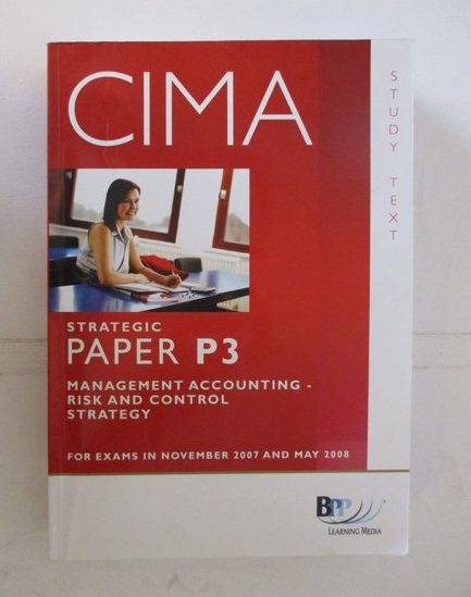 CIMA Strategic Paper P3 Management Accounting - Risk and Control Strategy