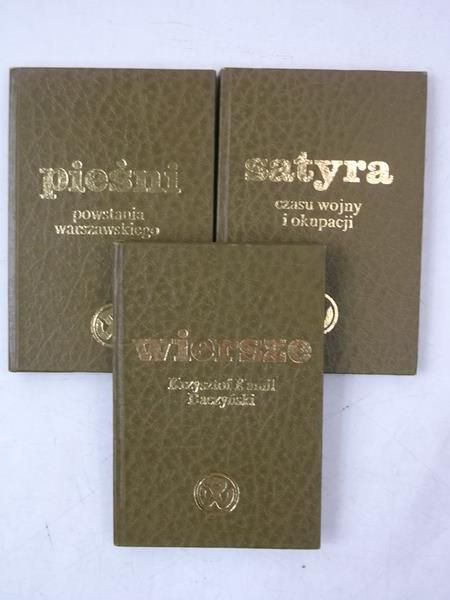 40 Rocznica Powstania Warszawskiego 1944-1984, 3 książki