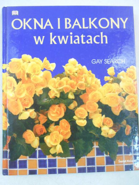 Okna i balkony w kwiatach