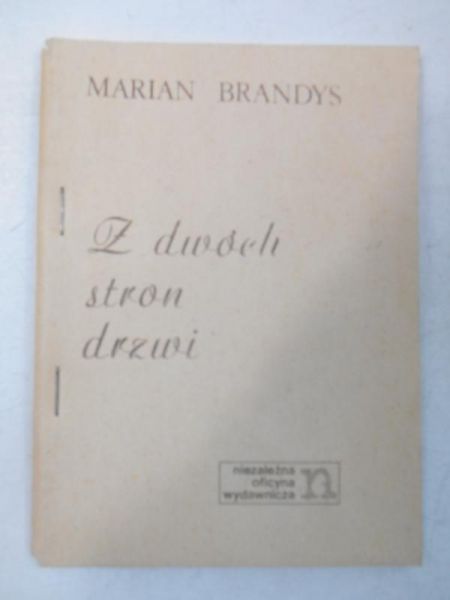 Brandys Marian - Z dwóch stron drzwi