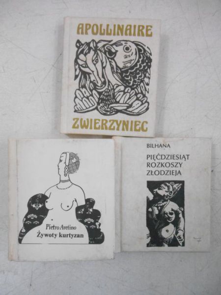 Pięćdziesiąt rozkoszy złodzieja / Żywoty kurtyzan / Zwierzyniec, miniatury