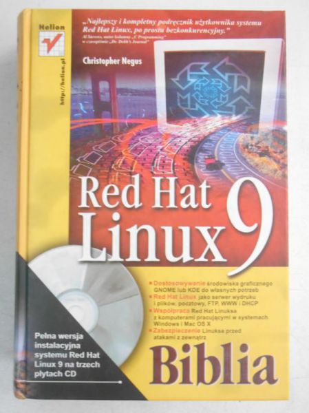 Red Hat Linux 9 + płyta CD