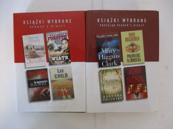 Książki wybrane Reader's Digest,  2 książki