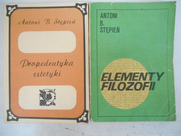 Elementy filozofii / Propedeutyka estetyki