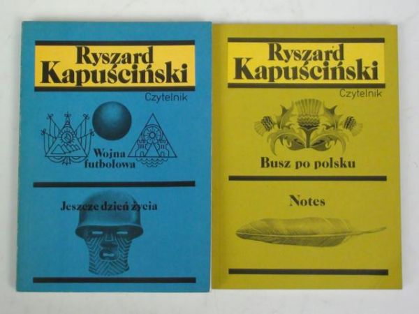 Kapuściński Ryszard - Wojna futbolowa / Busz po polsku, 2 książki