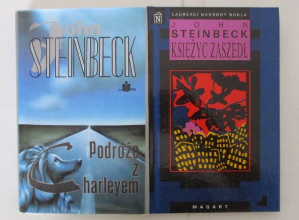 Steinbeck John - Podróże z harleyem / Księżyc zaszedł