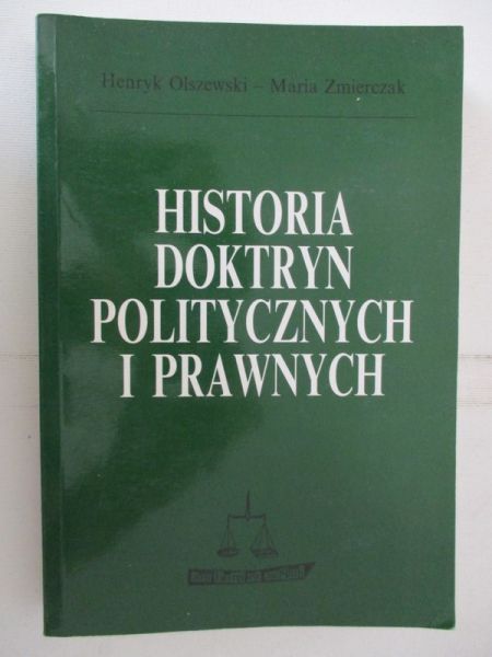 Historia doktryn politycznych i prawnych