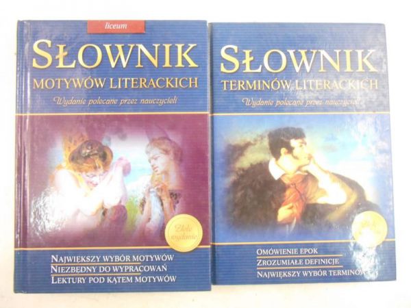 Słownik motywów literackich /  Słownik terminów literackich