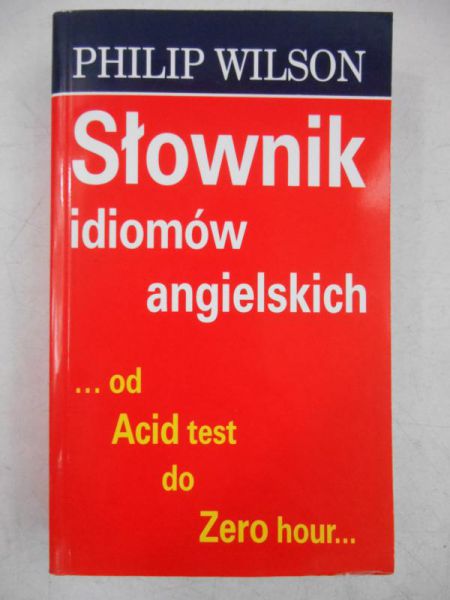 Słownik idiomów angielskich