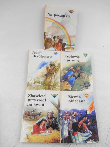 Biblijne opowiadania dla najmłodszych, tom I - V