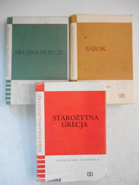 Biblioteka polonistyki. Barok / Średniowiecze / Starożytna Grecja