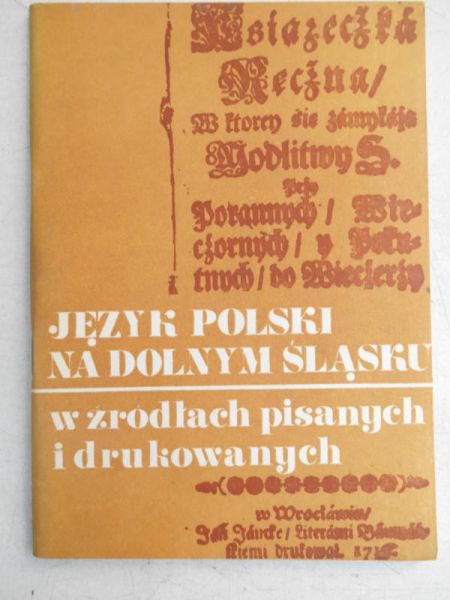 Nieckula Franciszek - Język polski na Dolnym Śląsku