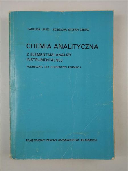 Chemia analityczna z elementami analizy instrumentalnej