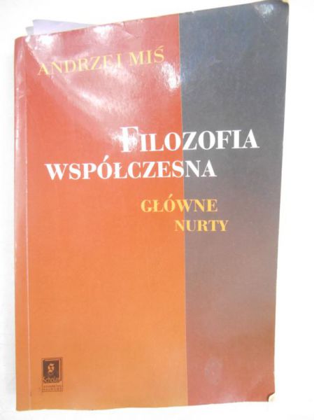 Filozofia współczesna. Główne nurty