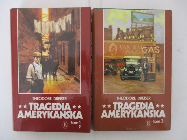 Tragedia amerykańska, tomy I-III, 2 książki