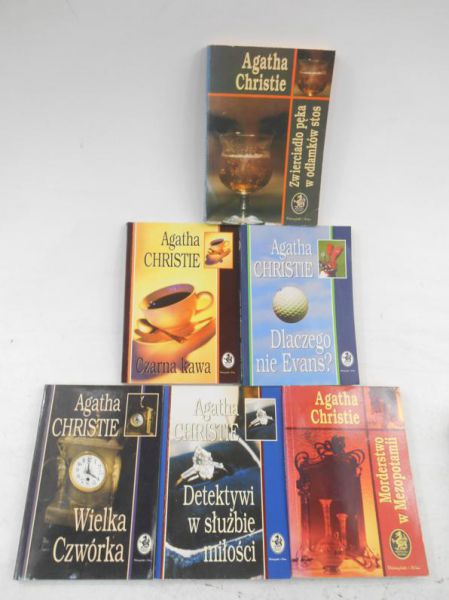 Christie Agatha - Biblioteczka Konesera, 6 tomów