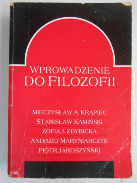 .  - Wprowadzenie do filozofii