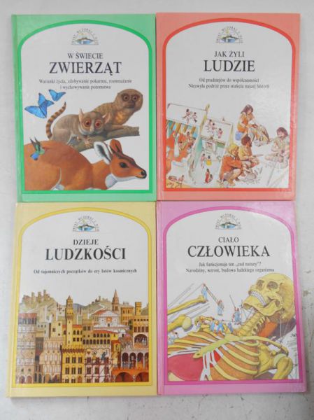 Świat wczoraj i dziś, zestaw 4 książek