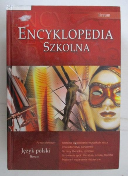 Encyklopedia szkolna Język polski