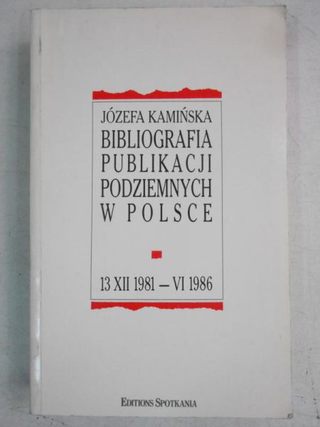 Bibliografia publikacji podziemnych w Polsce