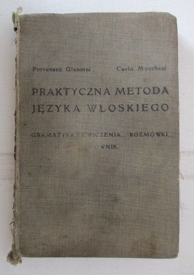 Praktyczna metoda języka włoskiego, 1910 r.