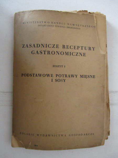 Zasadnicze receptury gastronomiczne