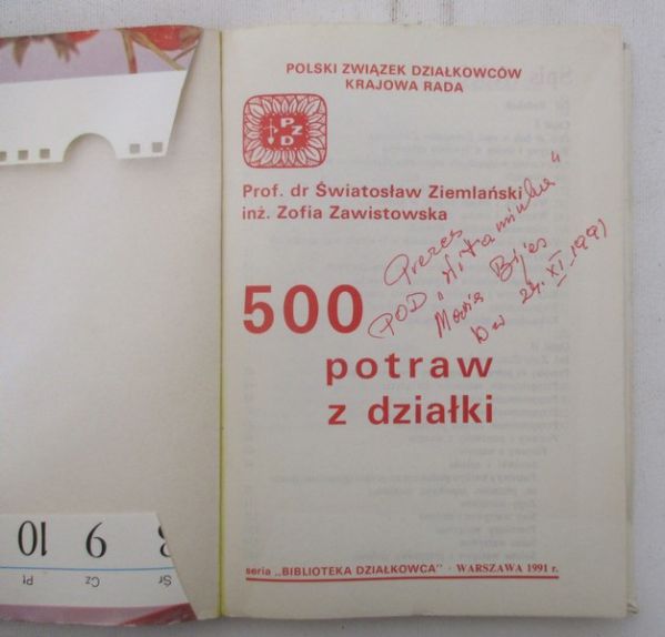 500 potraw z działki