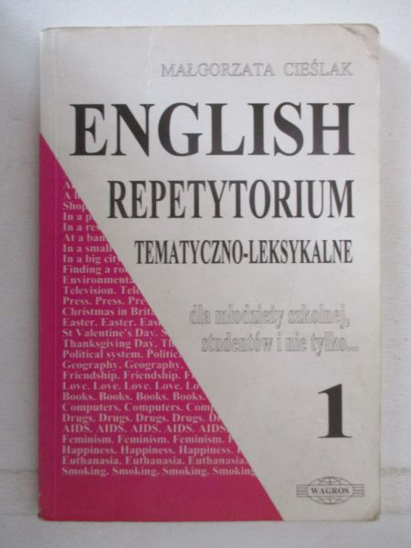 English. Repetytorium tematyczno-leksykalne