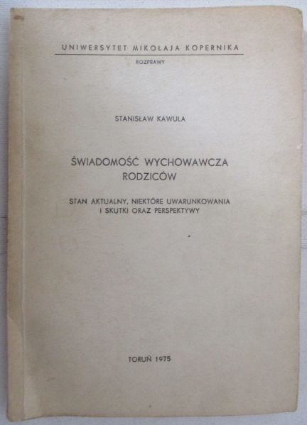 Świadomość wychowawcza rodziców