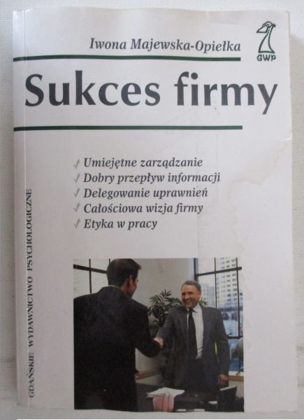 Majewska-Opiełka Iwona - Sukces firmy