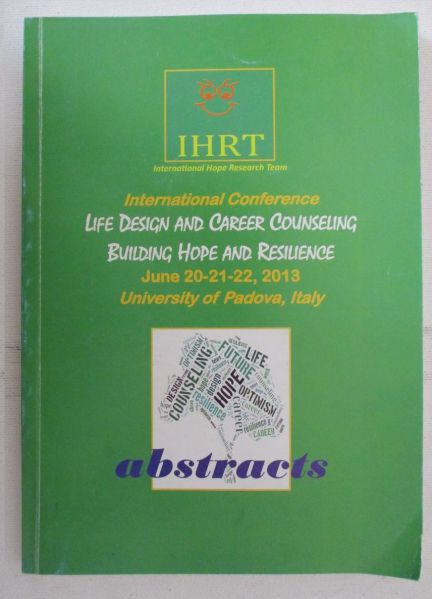 Mark Watson - International Conference life design and career counseling