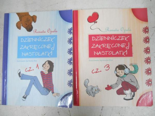 Opala Renata - Dzienniczek zakręconej nastolatki, Tom I i III