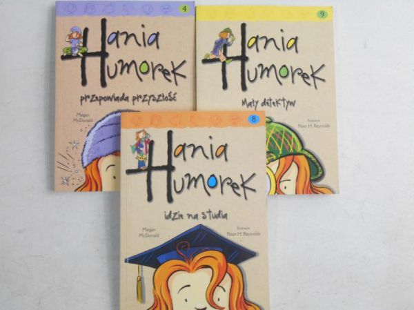 Hania Humorek, zestaw 3 książek