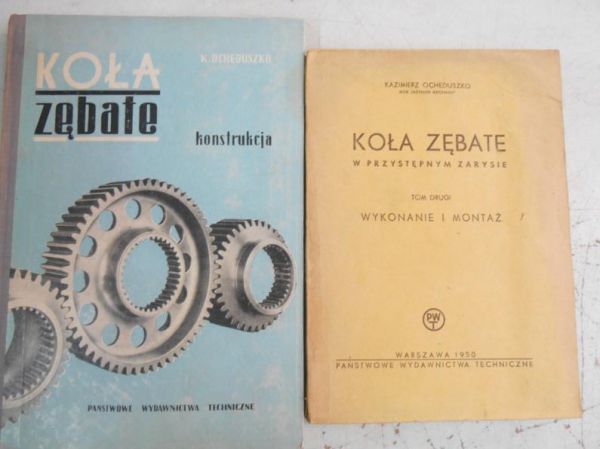 Ochęduszko Kazimierz - Koła zębate, tom I-II